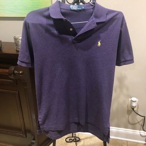 Purple Ralph Lauren men’s polo